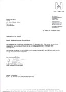 Brief vom NÖ HILFSWERK an die NÖ ARBEITERKAMMER
